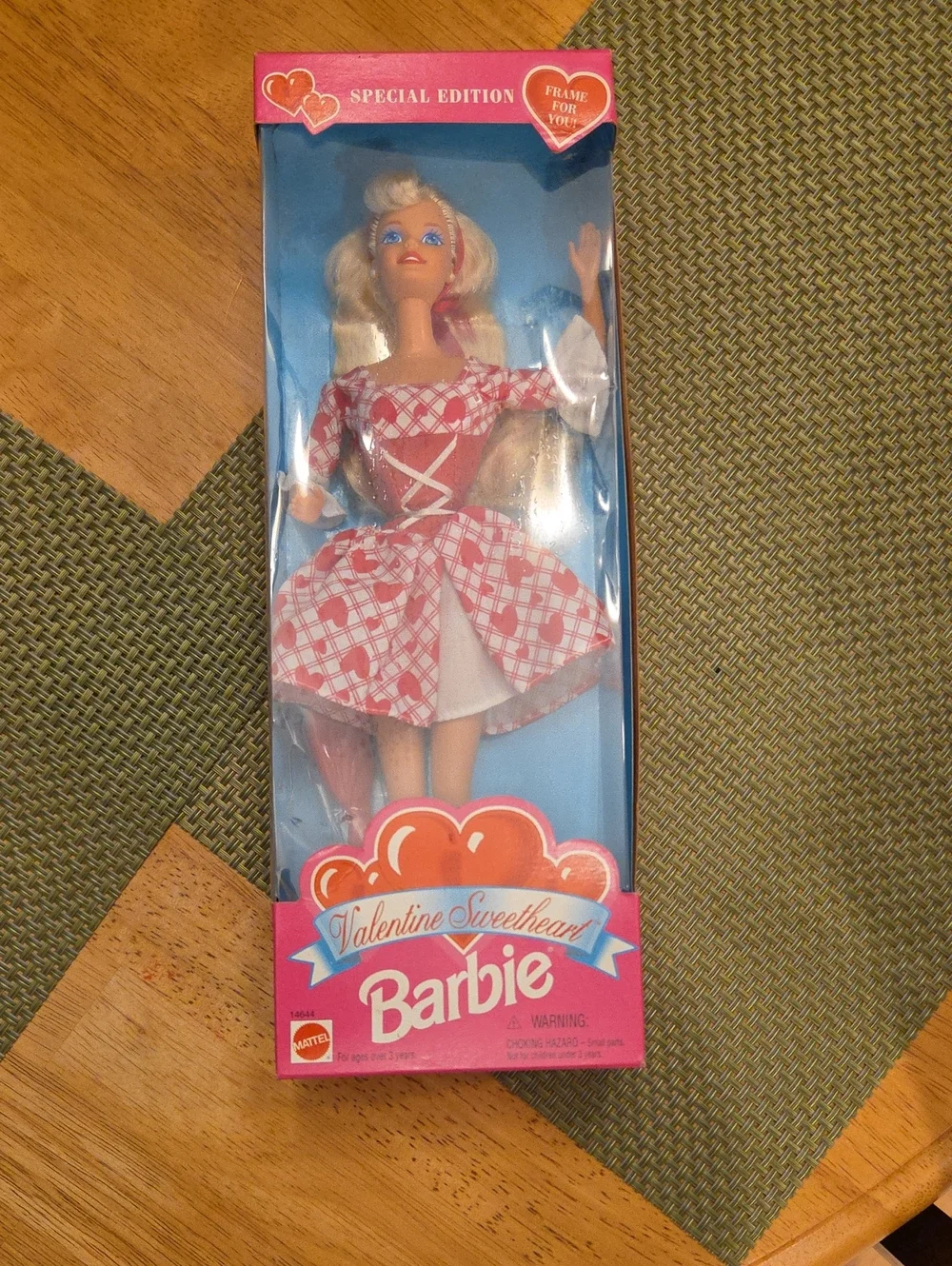 Barbie Special Edition Red and White Plaid Valentine Doll
